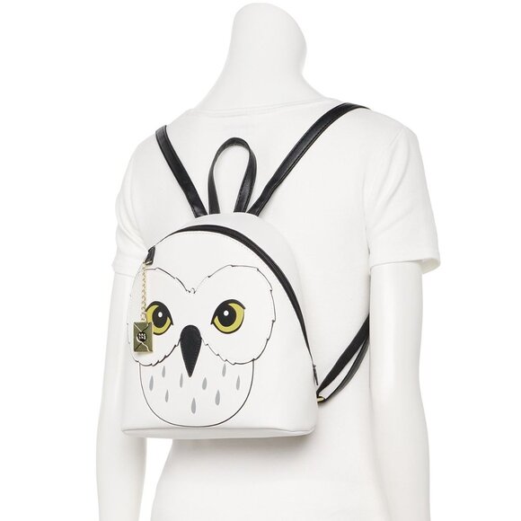 Harry Potter Hedwig Owl Mini Backpack with Letter Charm - Wizarding World Gifts - Picture 1 of 5